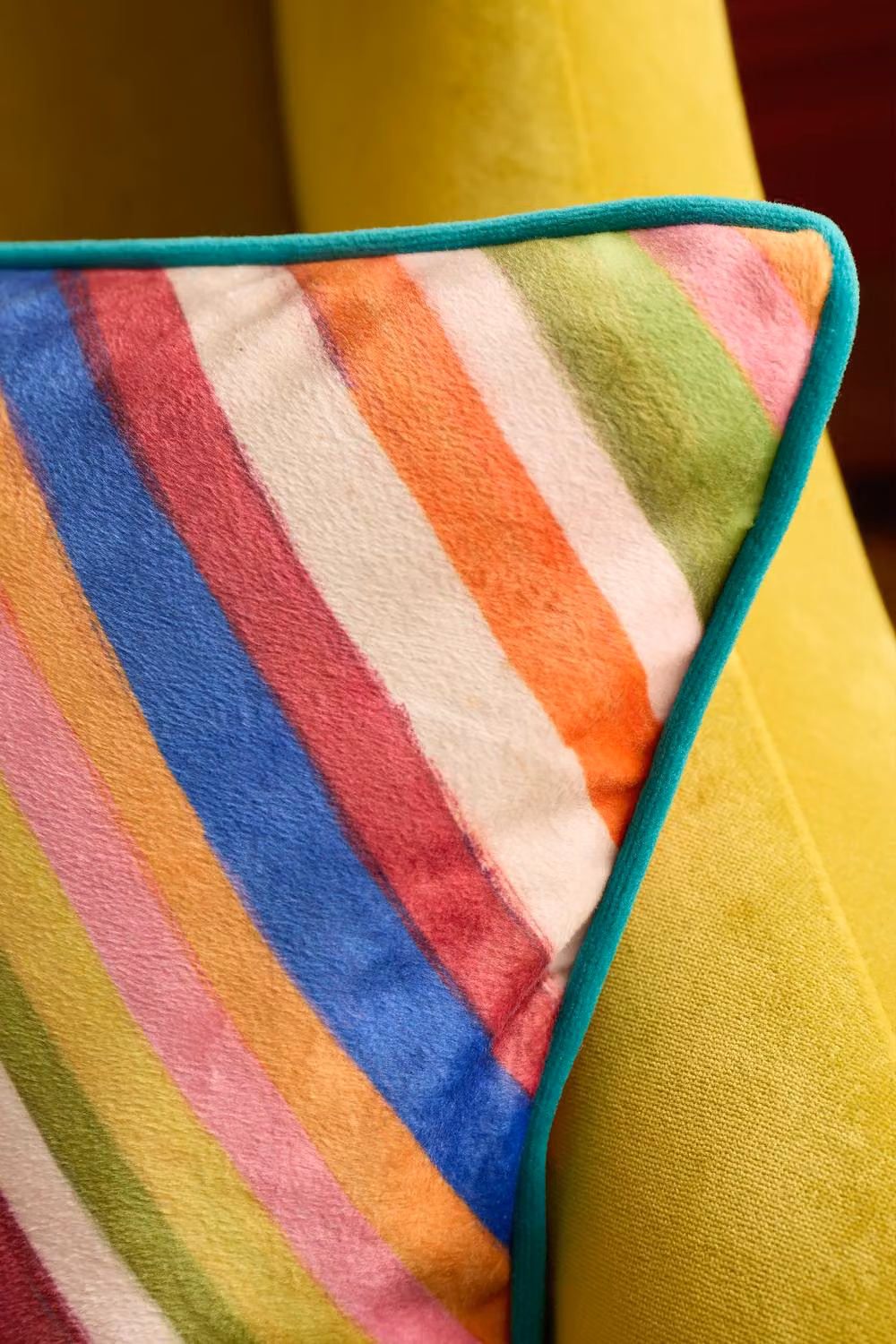 Sophie Robinson Darling Ditsy Reversible Filled Rectangular Cushion, Multicolour, W: 50 cm, H: 30 cm – 4
