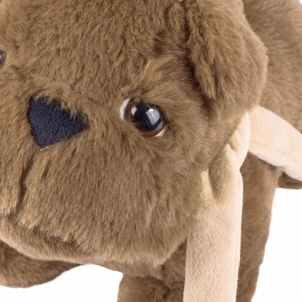Furn Buddy Bulldog Faux Fur Novelty Dog Weighted Doorstop in Brown, W/D/H: 30 x 16 x 23 cm – 3