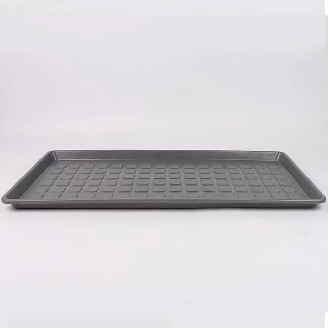FLAVORA Grey Plastic Shoe Tray with Raised Edges, Width: 50 cm – 1