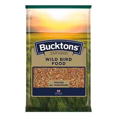 Bucktons Wild Bird Superior Seed Mix, Multicolour, 20kg