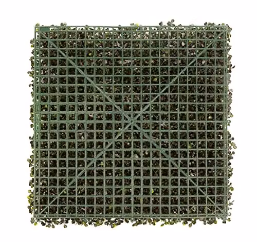Best Artificial Green Boxwood Topiary Hedging Dense Screening Panel, W/D/H: 50 x 50 x 50 cm – 3