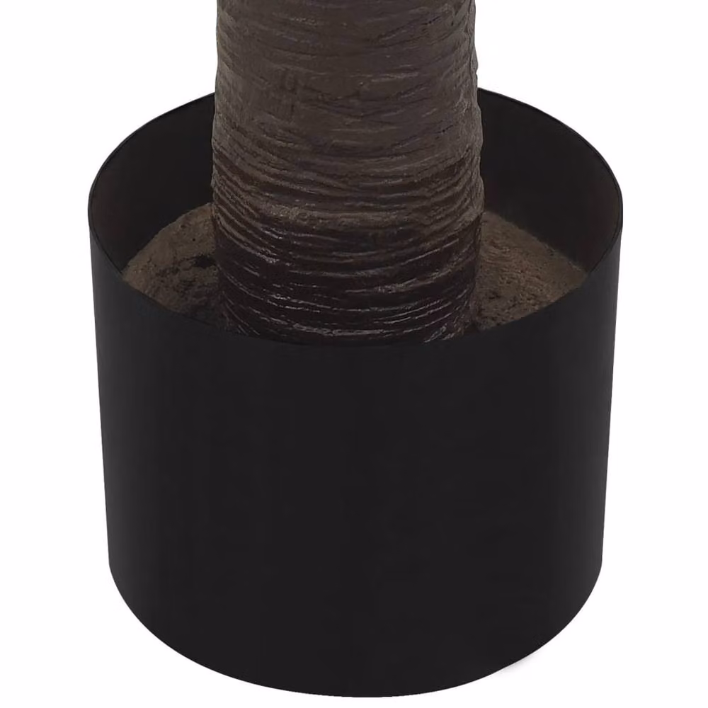 Berkfield Home Artificial Phoenix Palm Tree with Pot, Green, Height: 215 cm – 4