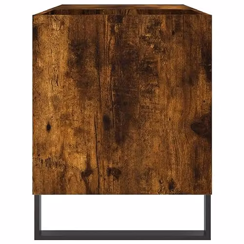 vidaXL Record Cabinet in Smoked Oak, W/D/H: 85 x 38 x 48 cm – 5
