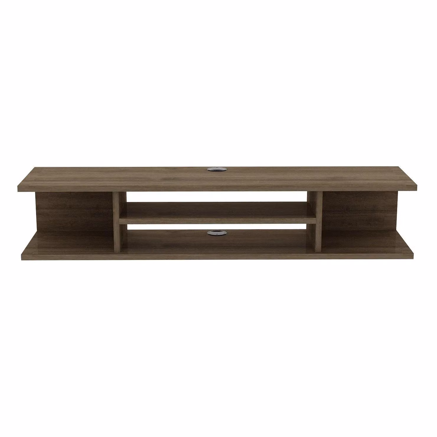 Decorotika Pivot Wall Mounted Floating TV Unit in Brown – 3
