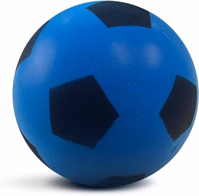 MantraRaj Blue Foam Soccer Ball, 19.5 cm