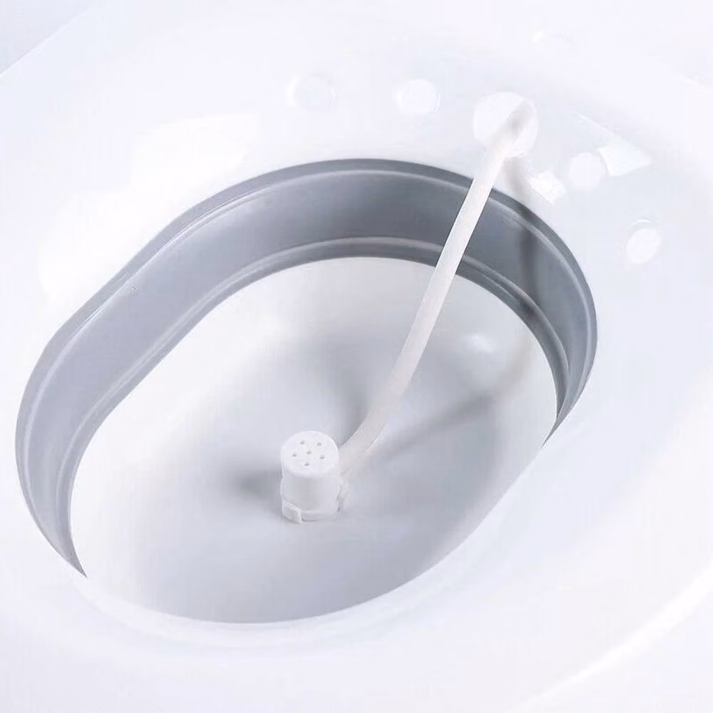 NESTLUNE Portable Foldable Bidet Basin in White – 2