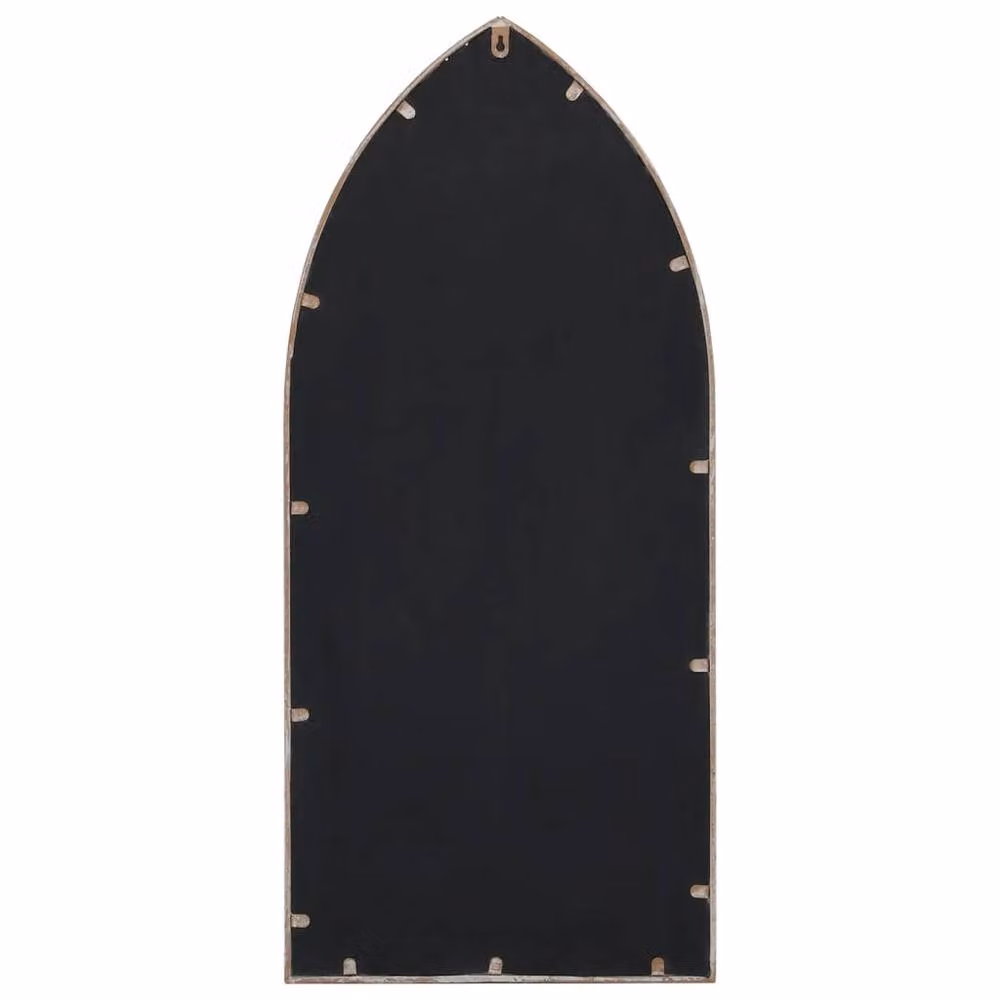 Berkfield Home Sand Mirror in Beige with Metal Frame, W: 100 cm, H: 45 cm – 3