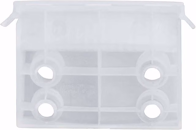 Clever Pots Round Pot Wall Bracket Planter in White