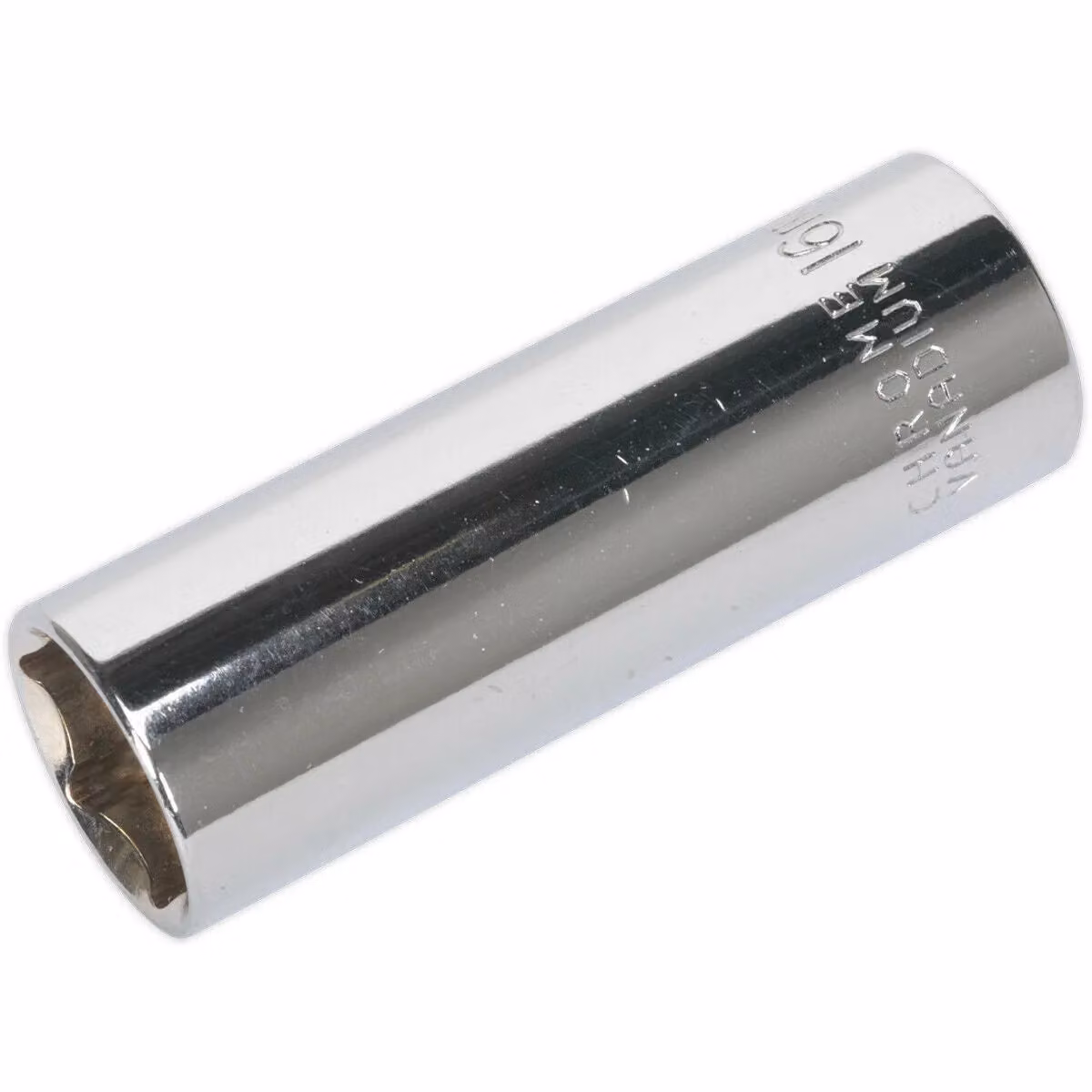 Loops 16mm Magnetic Spark Plug Socket, 1/2 Inch Sq Drive, Silver Chrome Vanadium Steel – 2
