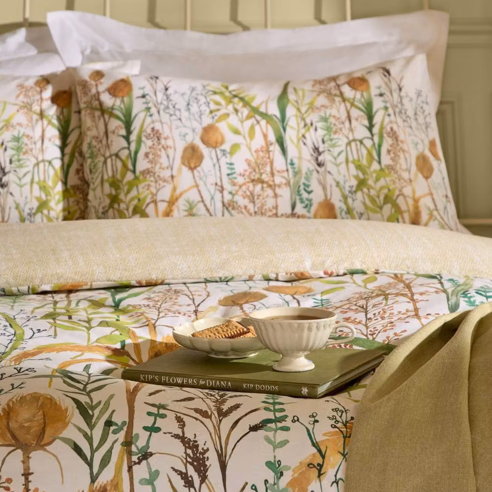 Voyage Maison Lydiard Reversible Floral Cotton Duvet Cover Set, Multicolour, W: 180 cm, H: 200 cm – 2