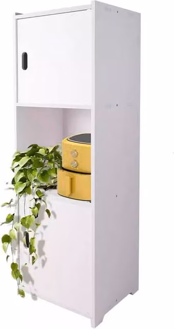 SPETLEK Waterproof Freestanding Bathroom Storage Cabinet in White – 1