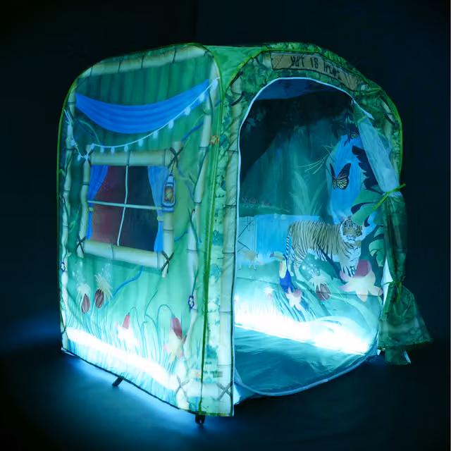 PODSpop Multi-sensory Foam Play Tent in Multicolour