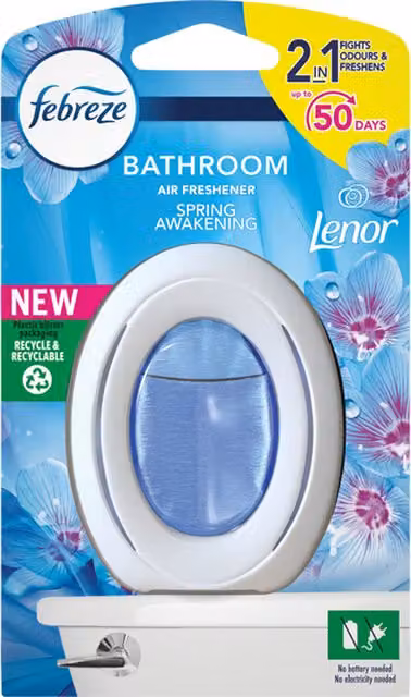 Febreze Bathroom Air Freshener Spring Awakening White