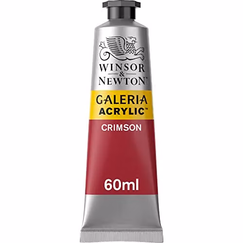 Winsor & Newton Galeria Acrylic Paint, Crimson, 60 ml – 2