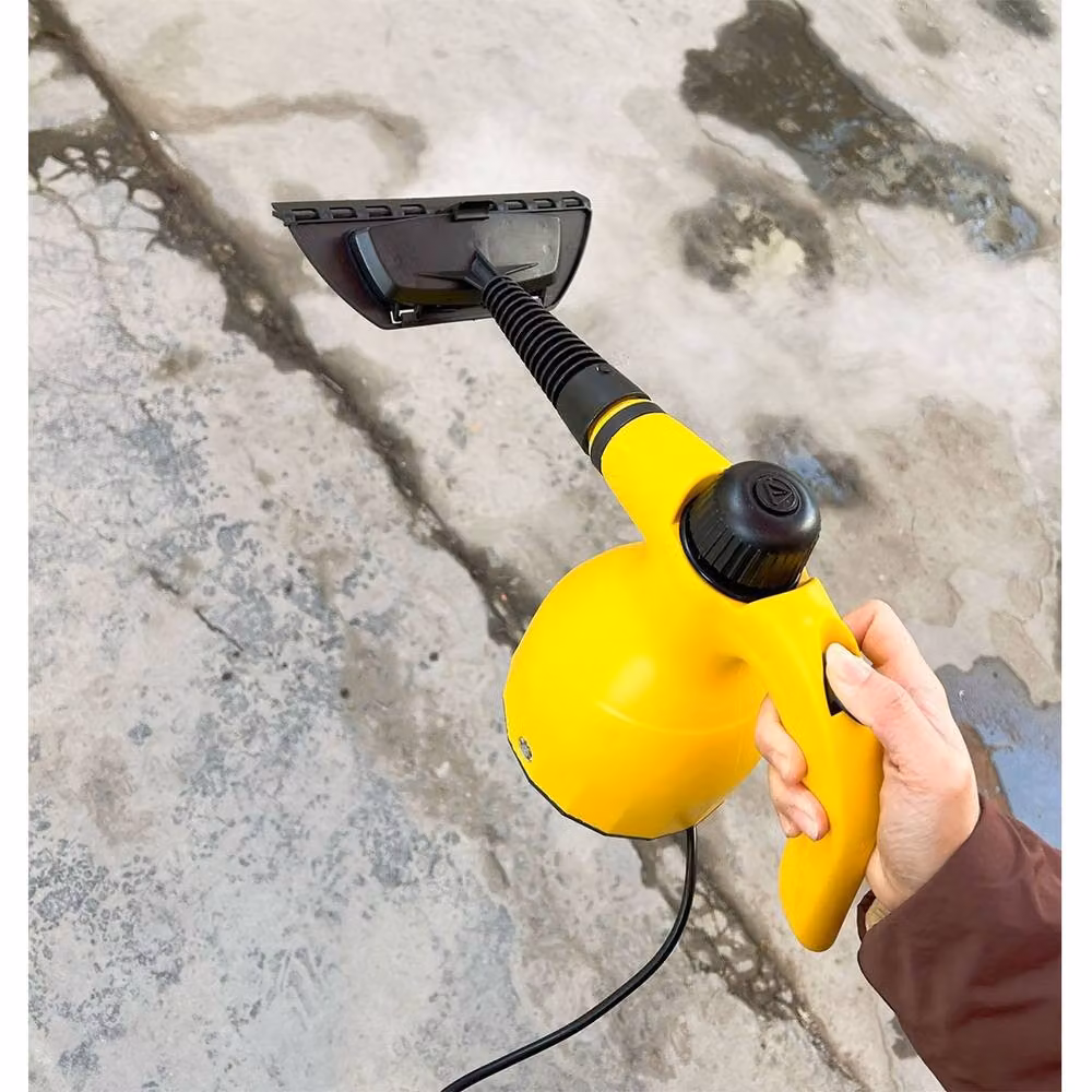 EONLION 1000W Portable Handheld Electric Steam Cleaner with Accessories in Yellow – 5
