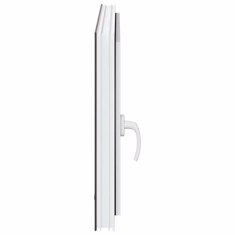 Berkfield Home RISOR Basement Tilt and Turn Window, DIN Right, Anthracite, W: 90 cm, H: 60 cm