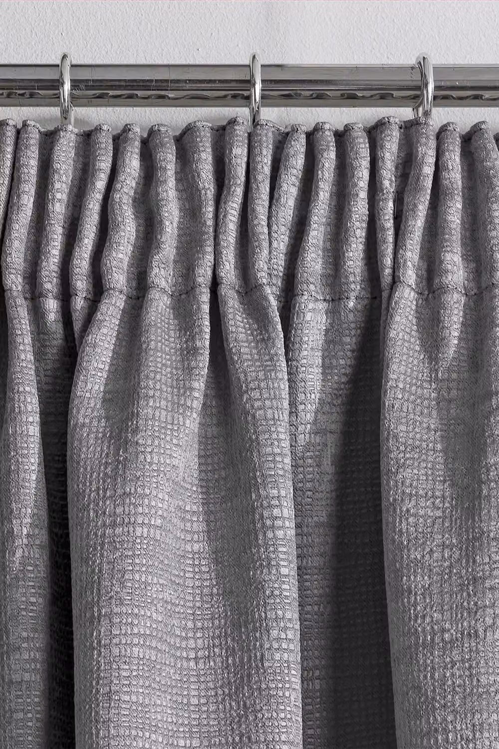 Enhanced Living Matrix Grey Thermal Noise Reducing Dim Out Curtains, Pair, Width: 229 cm, Drop: 137 cm – 2