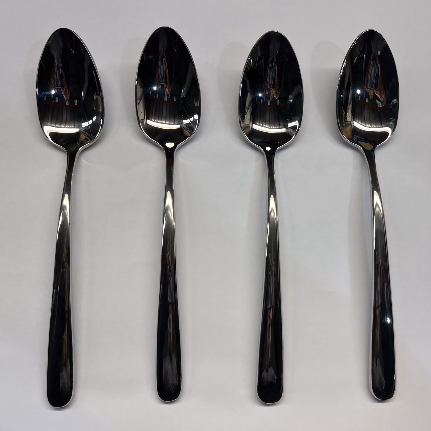 Arthur Price Signature Echo Stainless Steel Serving Spoons Set of 4 in Silver – 4