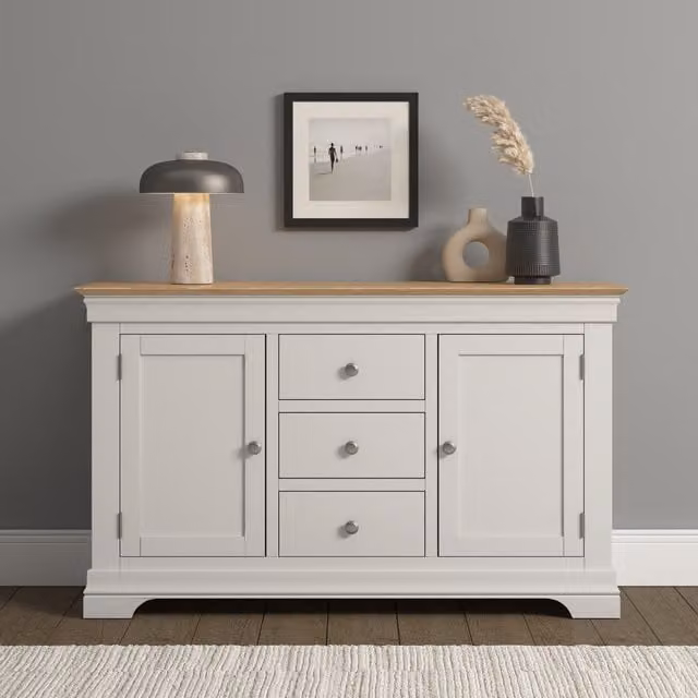 Seconique Classic White Matt Sideboard