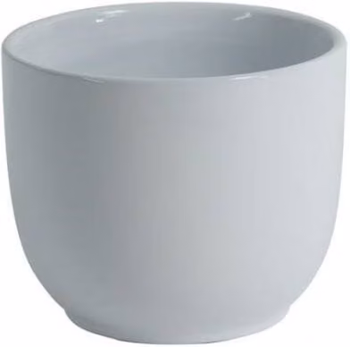 KDMD Hortus Cairo Ceramic Tabletop Pot in White, 4 Pack, W/D/H: 12 x 12 x 10 cm