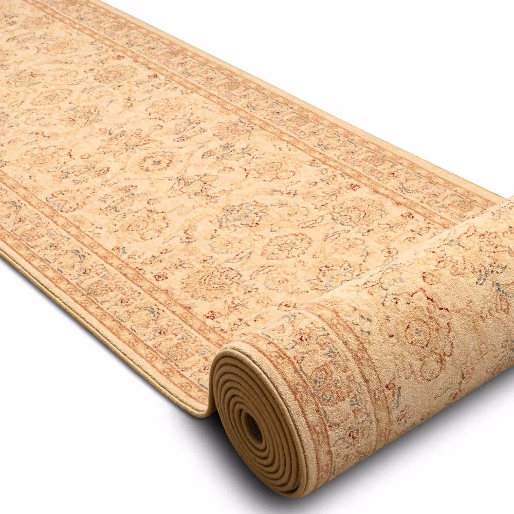 RugsX Djobie Wool Runner in Beige, W: 85 cm, L: 160 cm – 2