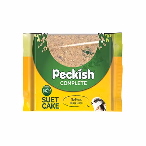 Peckish Complete Suet Cake Block for Wild Birds, 300 g, Natural