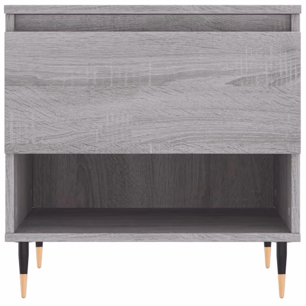 Berkfield Home Set of 2 Grey Sonoma Coffee Tables, W/D/H: 50 x 46 x 50 cm – 3