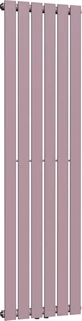 Lux Heat Flat Coloured Vertical Radiator in Lavender Mist, H 160 cm x W 42 cm