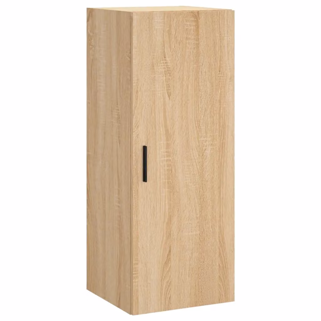 Berkfield Home Sonoma Oak Wall Mounted Cabinet in Brown, W/D/H: 34.5 x 34 x 90 cm – 2