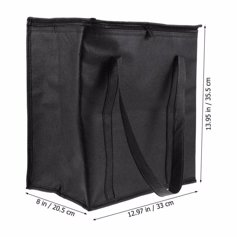 SPETLEK Insulated Freezer Shopping Bags in Black – 2