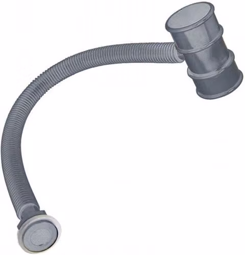 FloPlast Mini Gutter Rain Diverter in Grey PVC