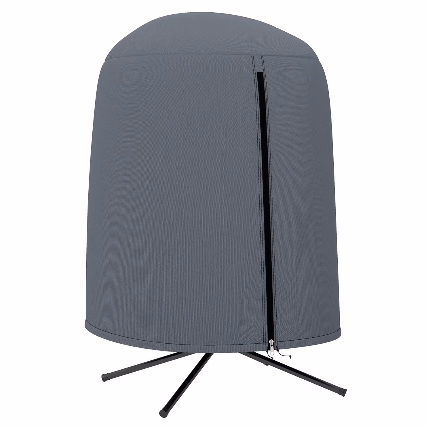 OUTSUNNY Waterproof Grey Hanging Egg Chair Cover with Zip Closure – 2
