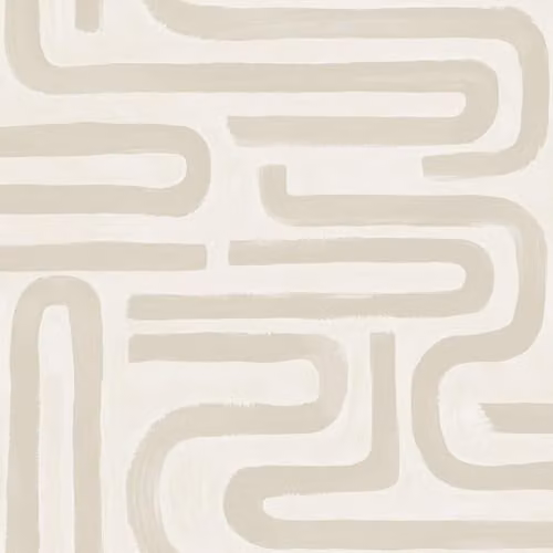Holden Decor Brushed Geo Geometric Style Wallpaper in Beige – 1