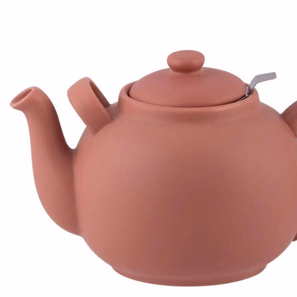 GM Garden and Home 2.5L Stoneware Teapot with Infuser, Terracotta – 2