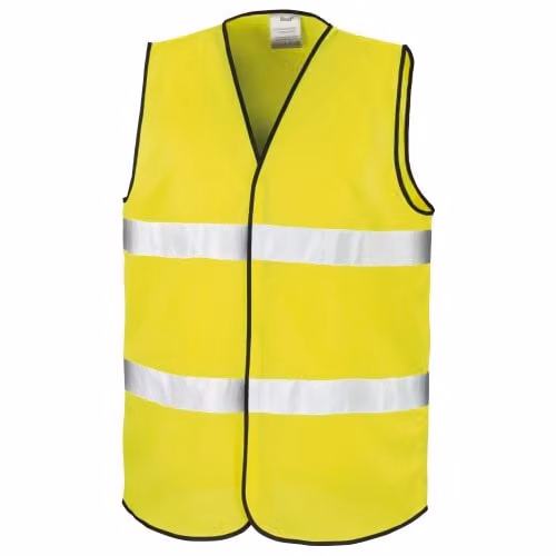 Result Men's R200X Class 2 Safety Vest in Yellow, Size L-XL