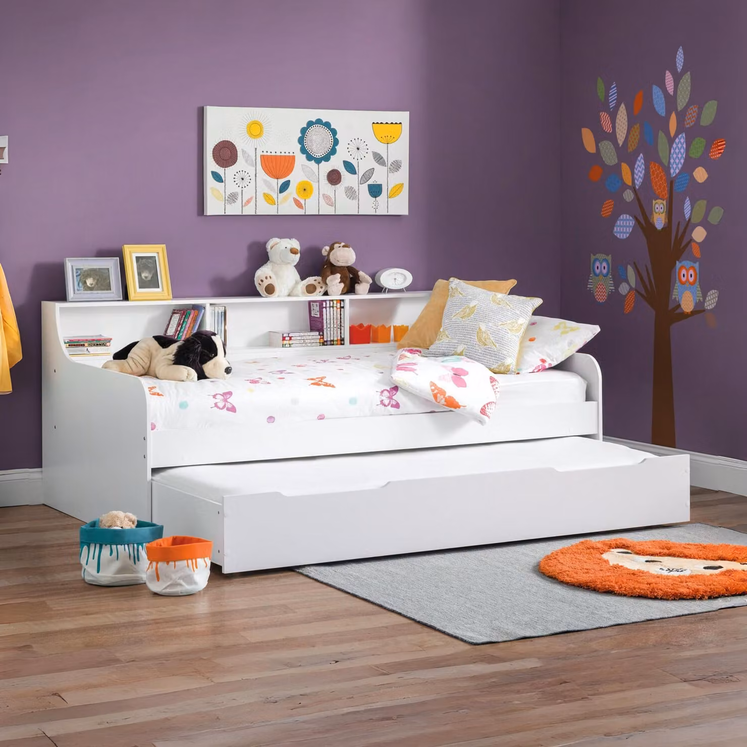 Julian Bowen Ellie White Underbed Frame – 2