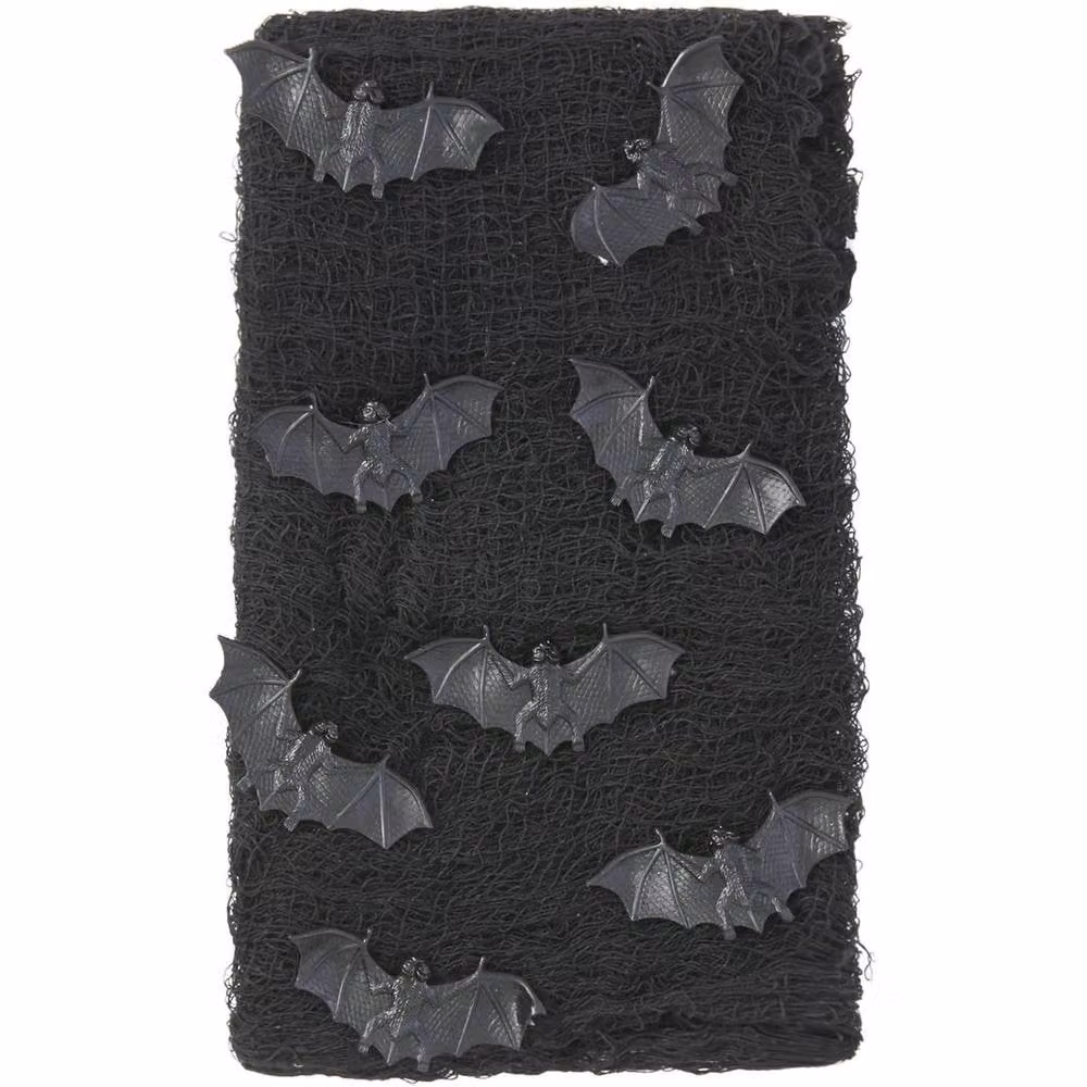 Smiffys Creepy Bat Cloth Set in Black – 2
