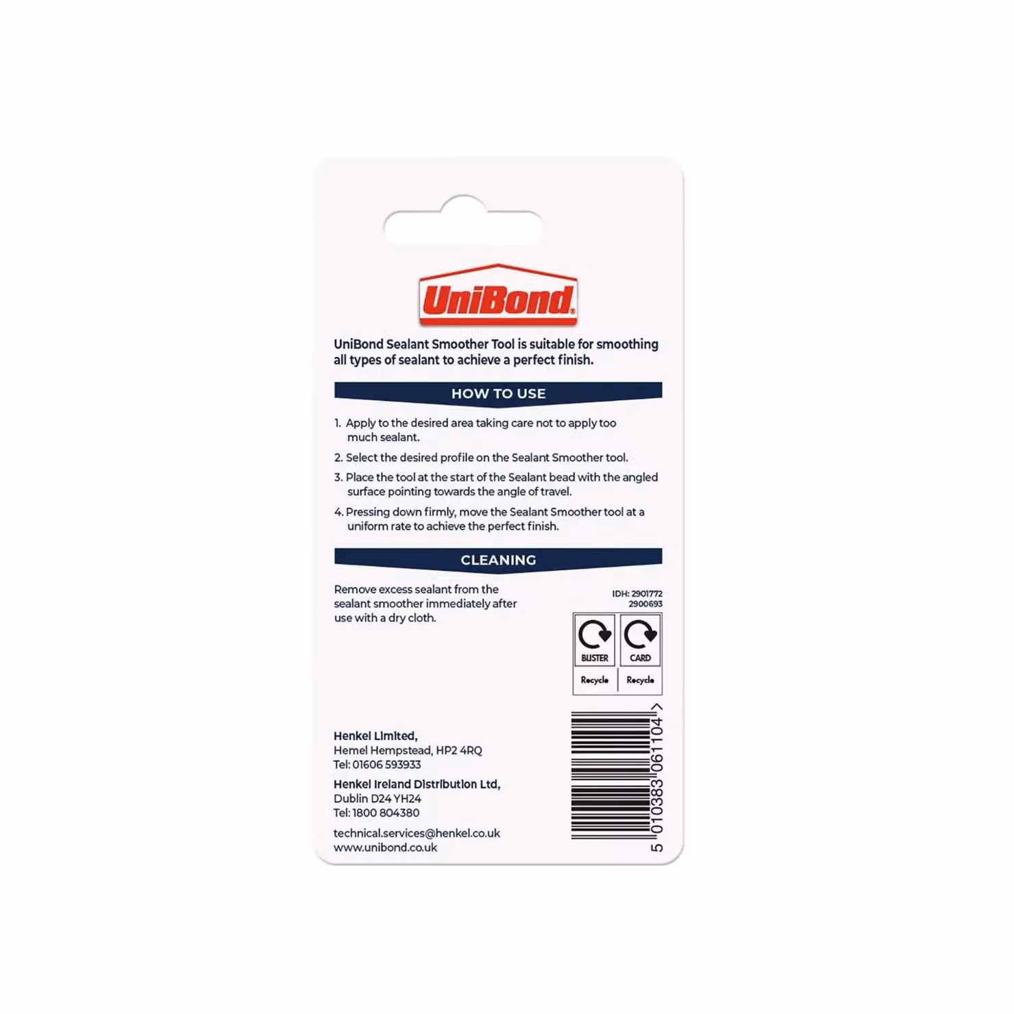 UniBond Sealant Finishing Tool in Red and Multicolour – 2