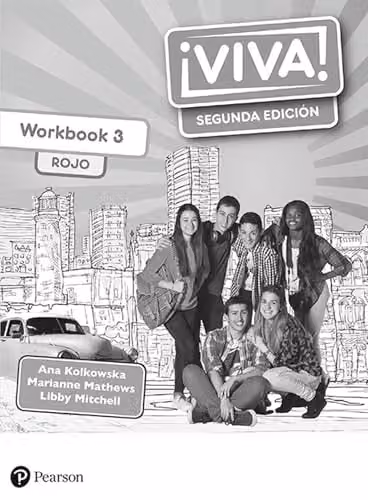 Pearson Education Viva! 3 Rojo Segunda Ediçion Workbook Pack of 8