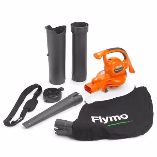 Flymo Powervac 3000 Electric Garden Blower, Vacuum and Mulcher in Orange – 2