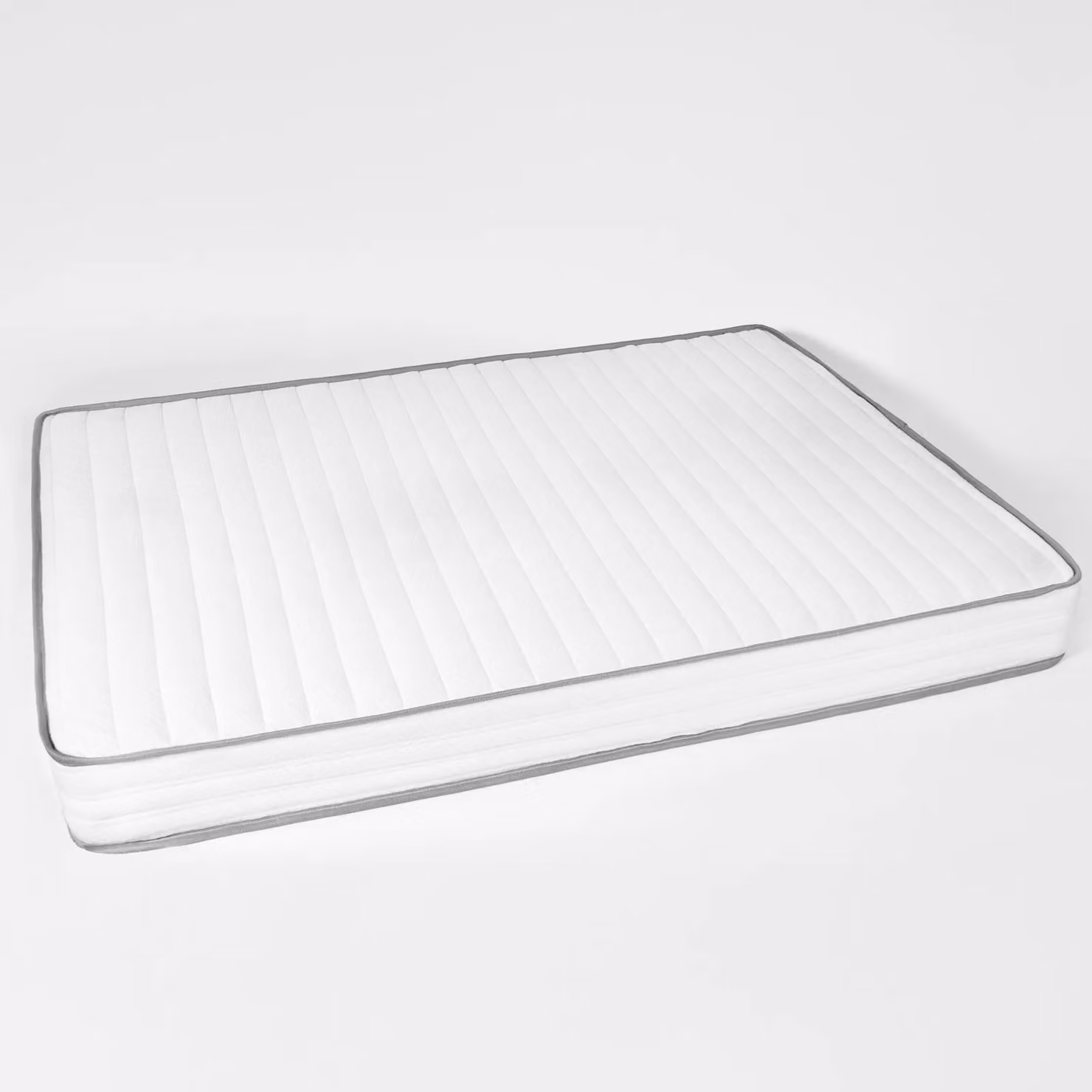 OHS Extra Comfort White Hybrid Memory Foam Quilted Sprung Mattress, Single, W: 90 cm x L: 200 cm – 3