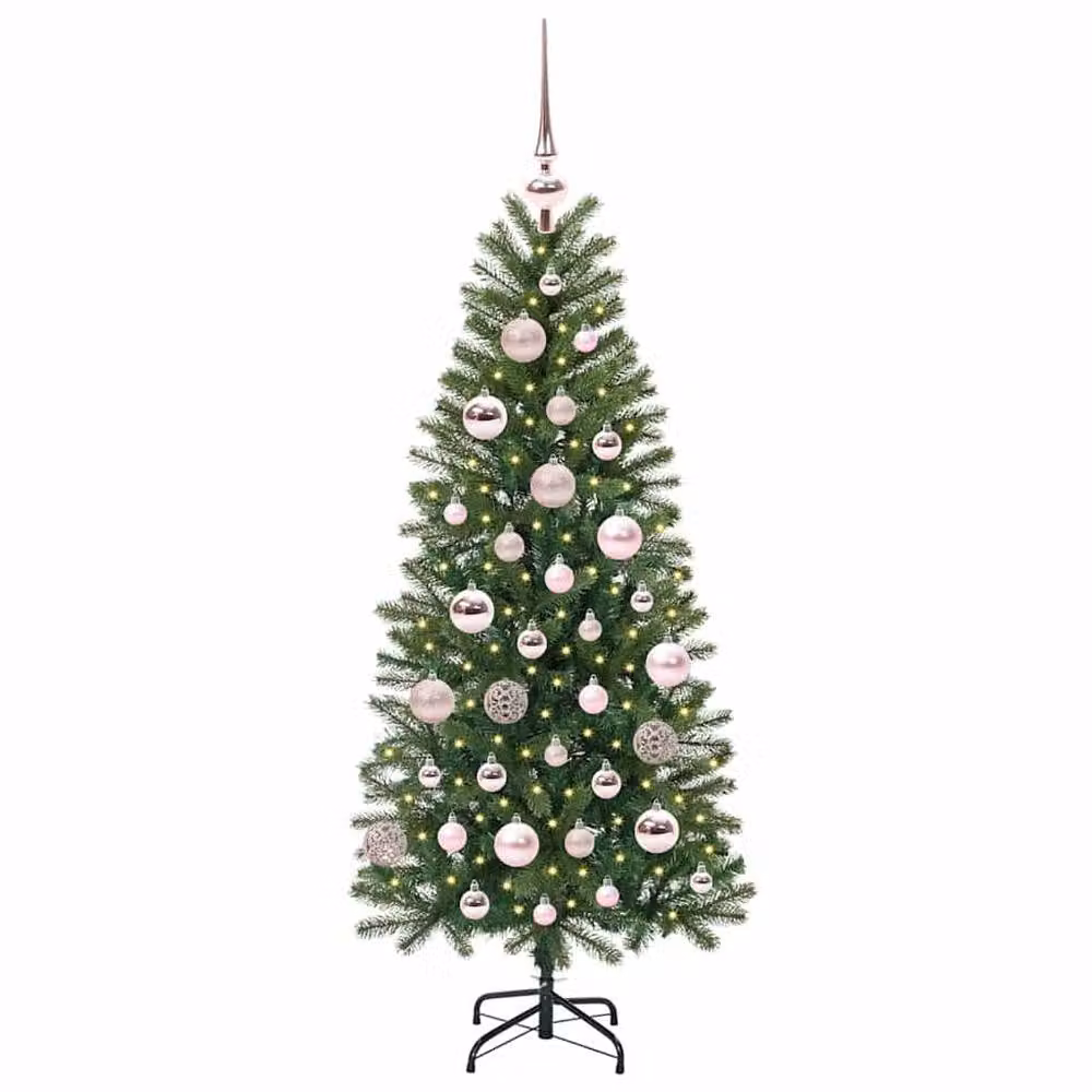 Berkfield Home Artificial Green Christmas Tree with 150 LEDs, Height: 120 cm – 3