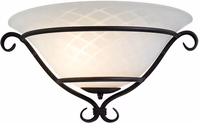 Netlighting Torchiere Black Indoor Wall Uplighter with E27 Socket