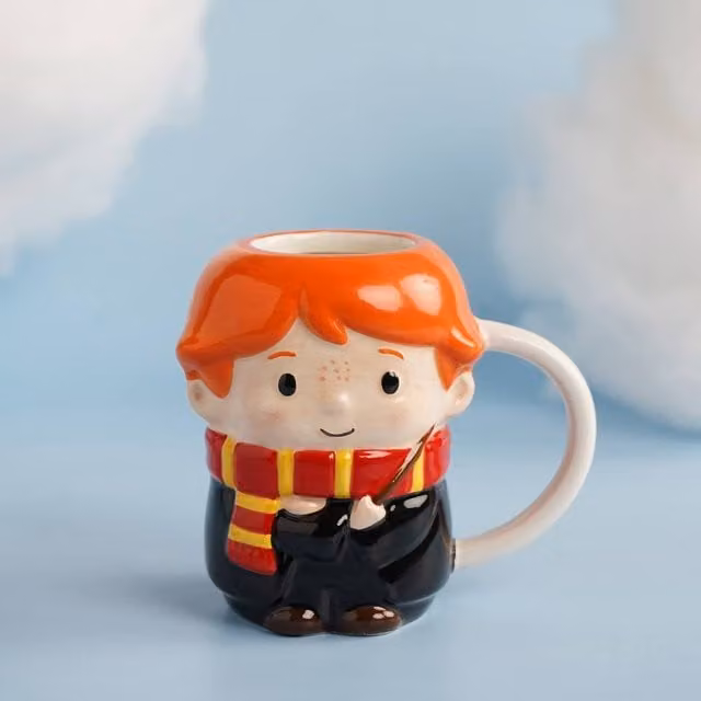 Warner Bros Harry Potter Back To Hogwarts 3D Ceramic Mug, Multicolour