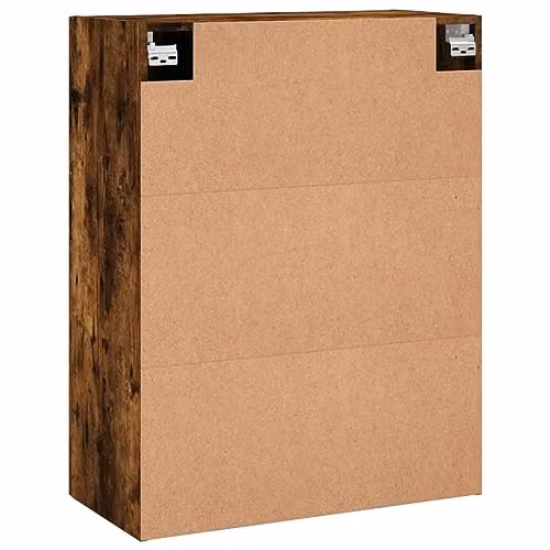 vidaXL Wall Mounted Cabinet in Smoked Oak, W/D/H: 69.5 x 34 x 90 cm – 5