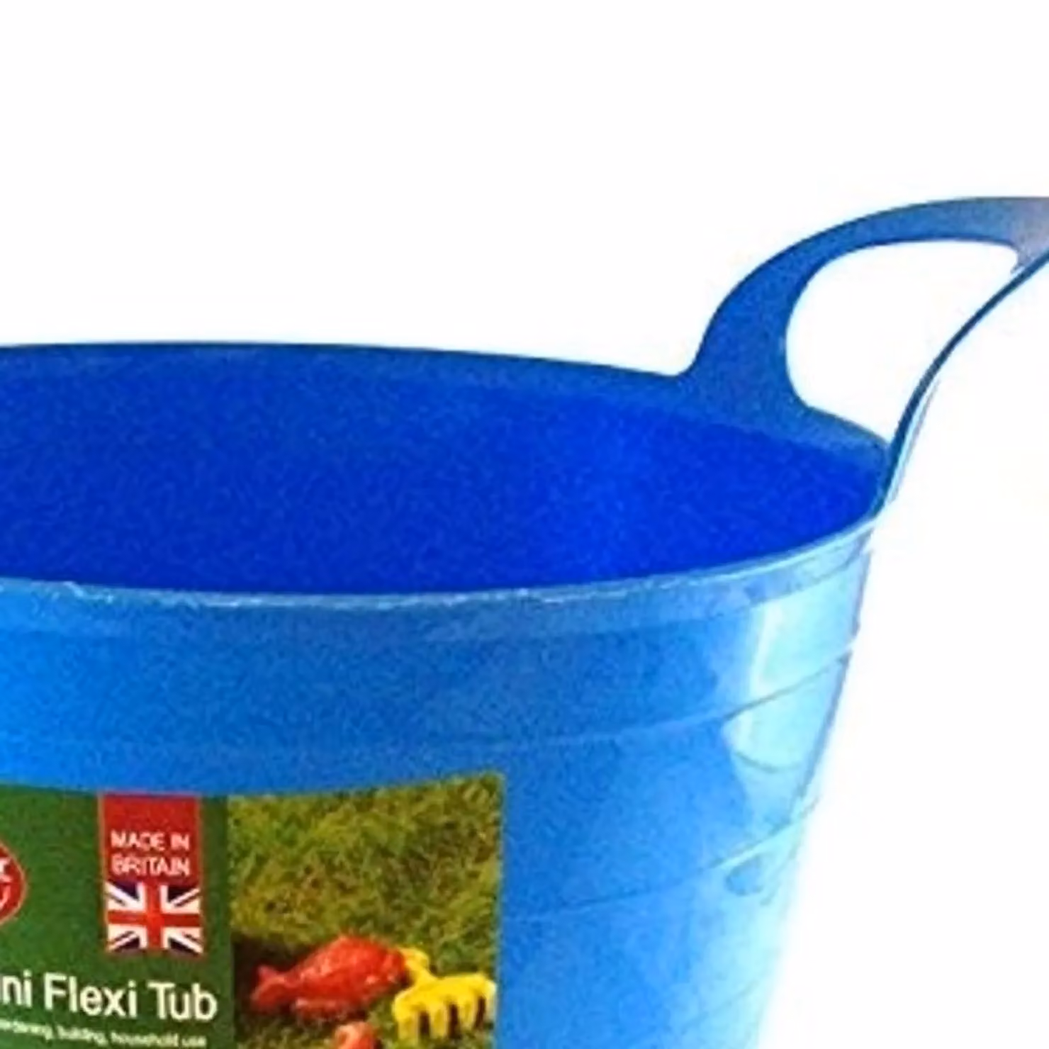 Ambassador Mini Flexi Tub in Blue with Handles – 2