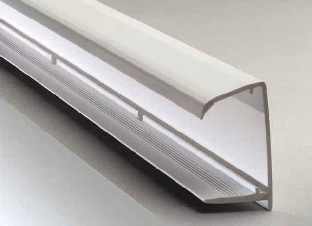 Storm White PVC Sheet End Closure 35mm x 2.1m