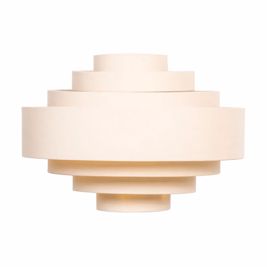 ValueLights Sette Mink Round Fabric Ceiling Pendant Shade in Taupe – 2