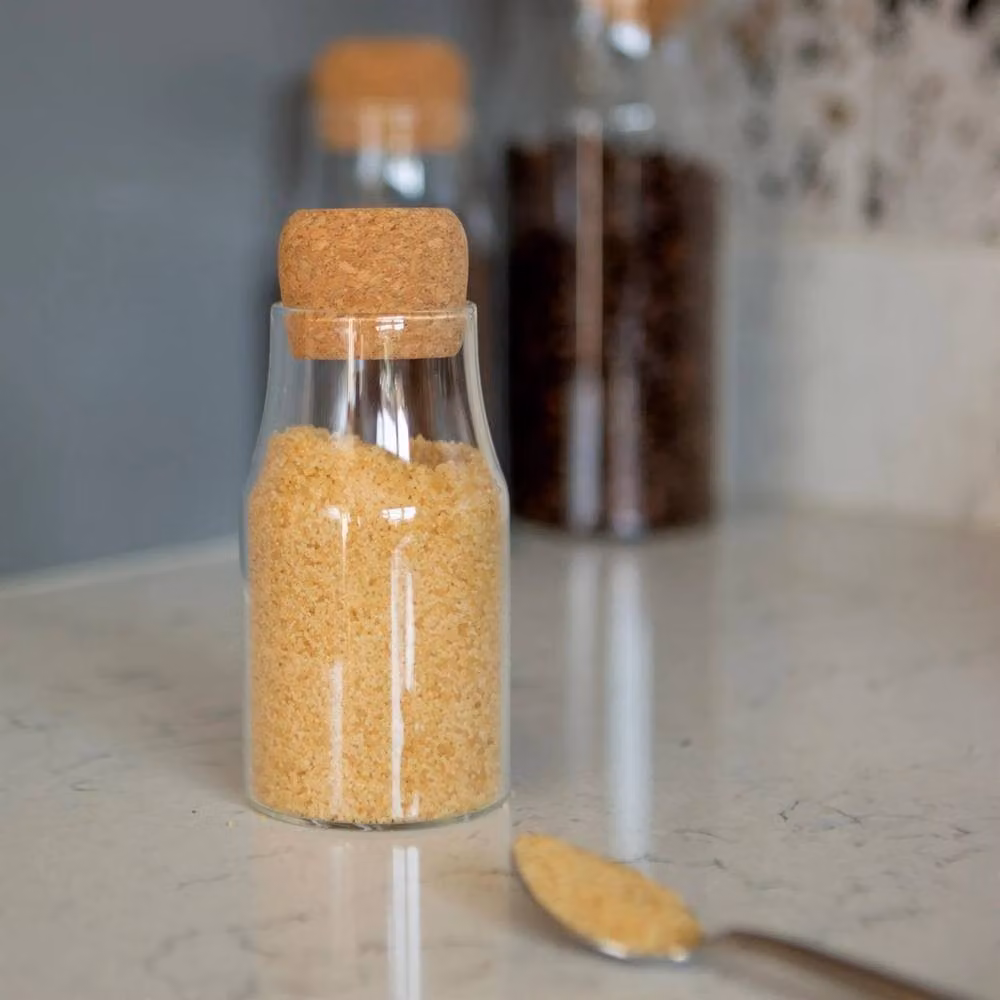 Argon Tablewares Transparent Glass Storage Bottle with 180ml Capacity – 3