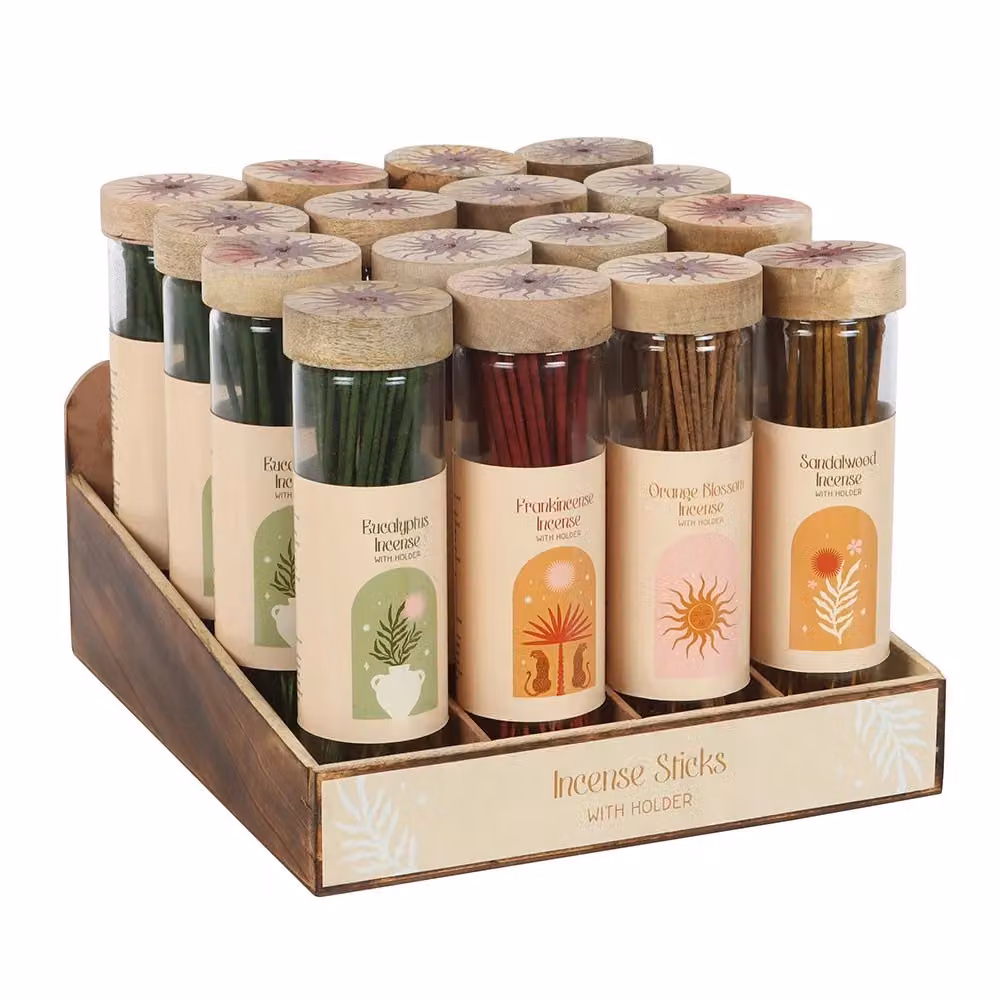 Something Different Golden Hour Incense Sticks Set with Floral and Woody Scents, Pack of 320 – 2